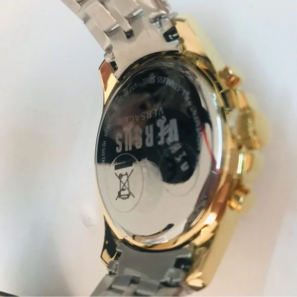 New VERSUS VERSACE Chrono Lion Box Set Bracelet Watch